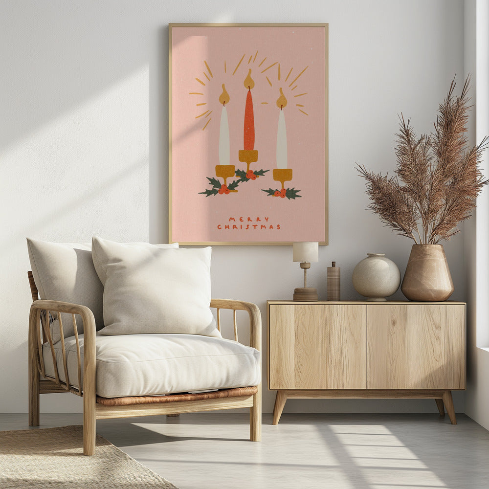 Weihnachtskerzen | Poster