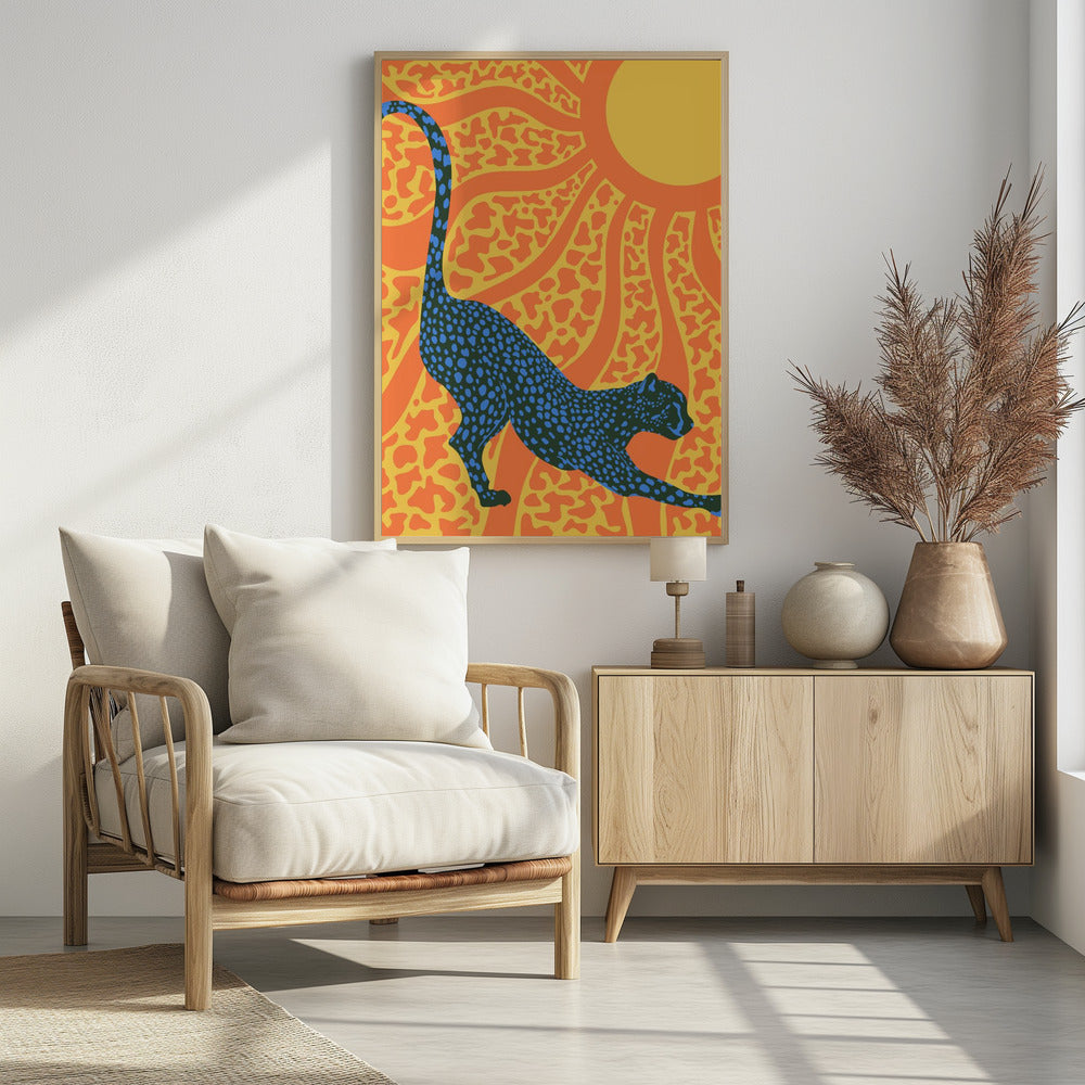 Sonnige Streifen | Poster