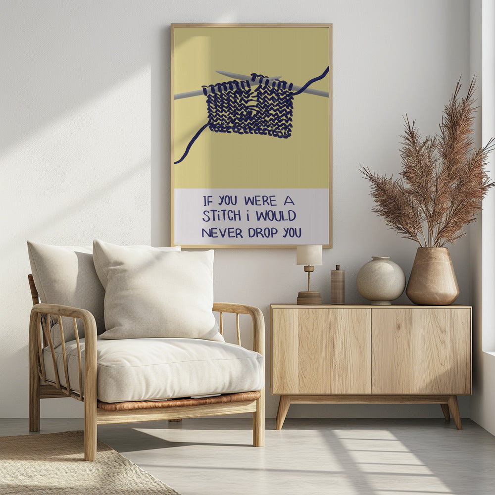 dropped stitches | Poster