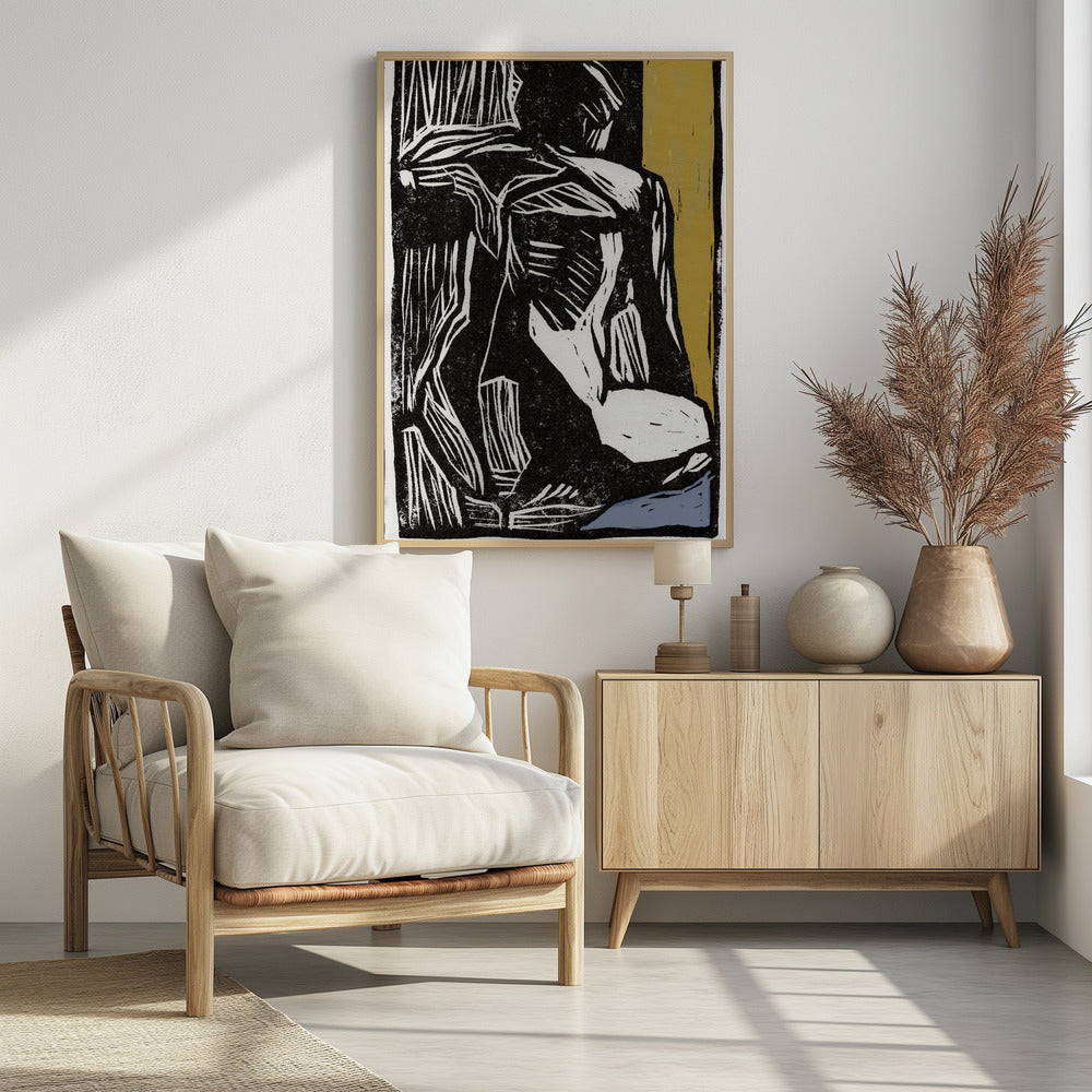 Nude at Window | Poster