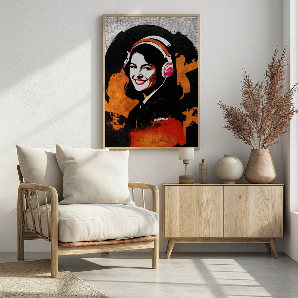 Ein lebhaftes Mädchen | Poster