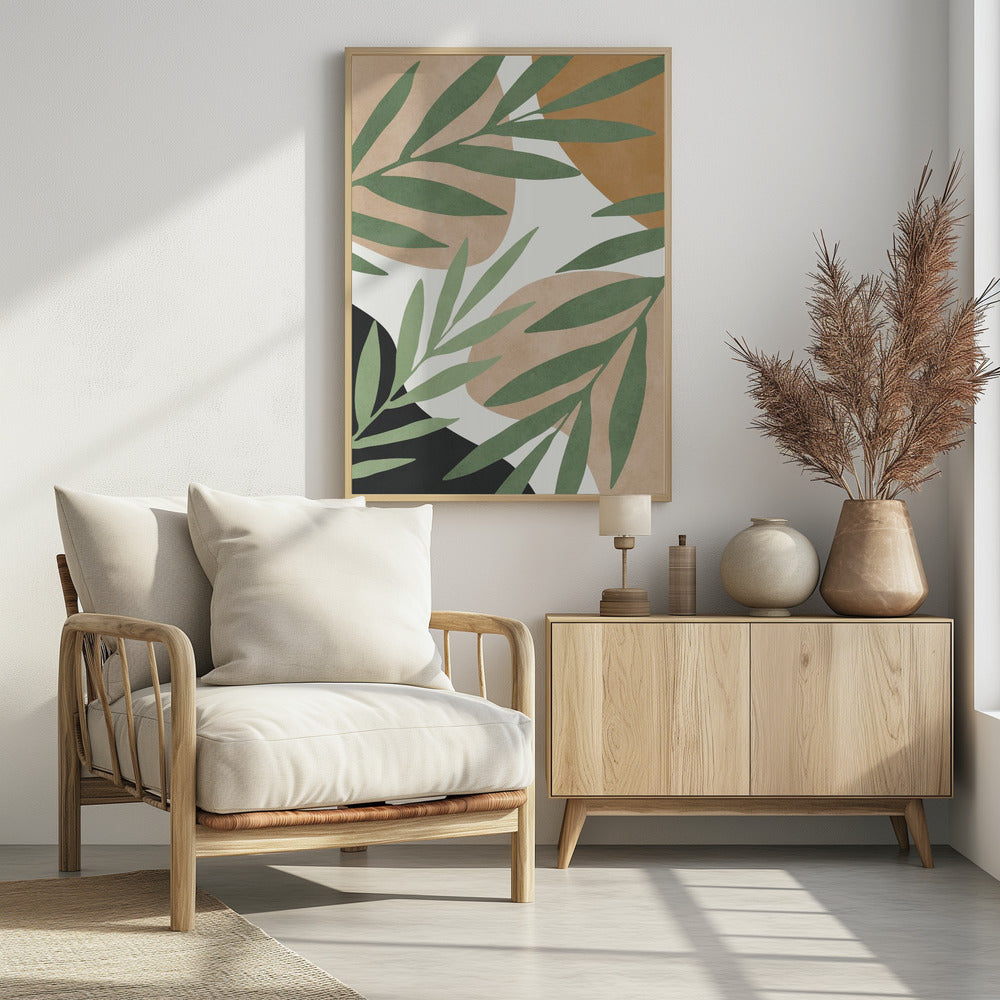 Floral und tropisch 5 | Poster