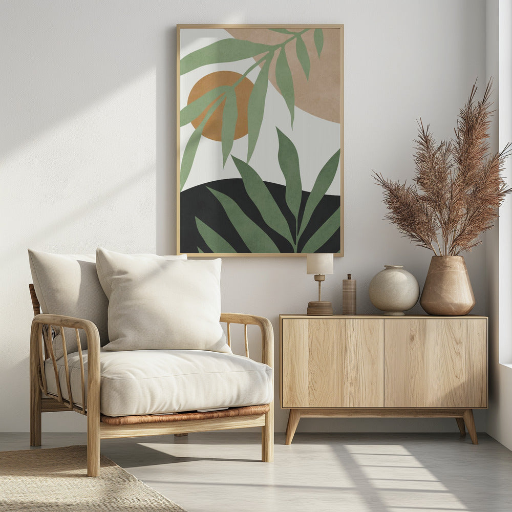 Blumen und Tropen 4 | Poster