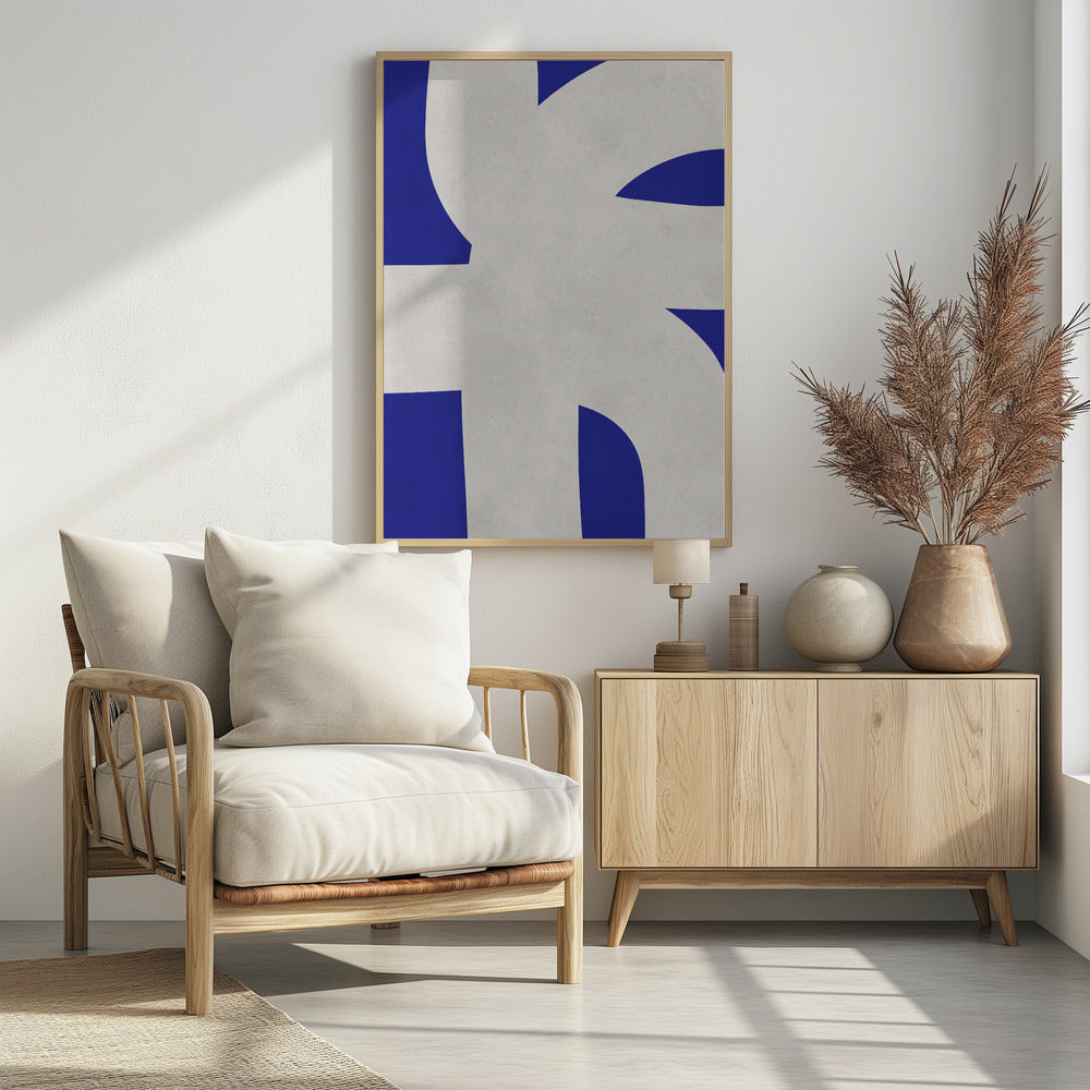 Wellenförmige Kurven 7 | Poster