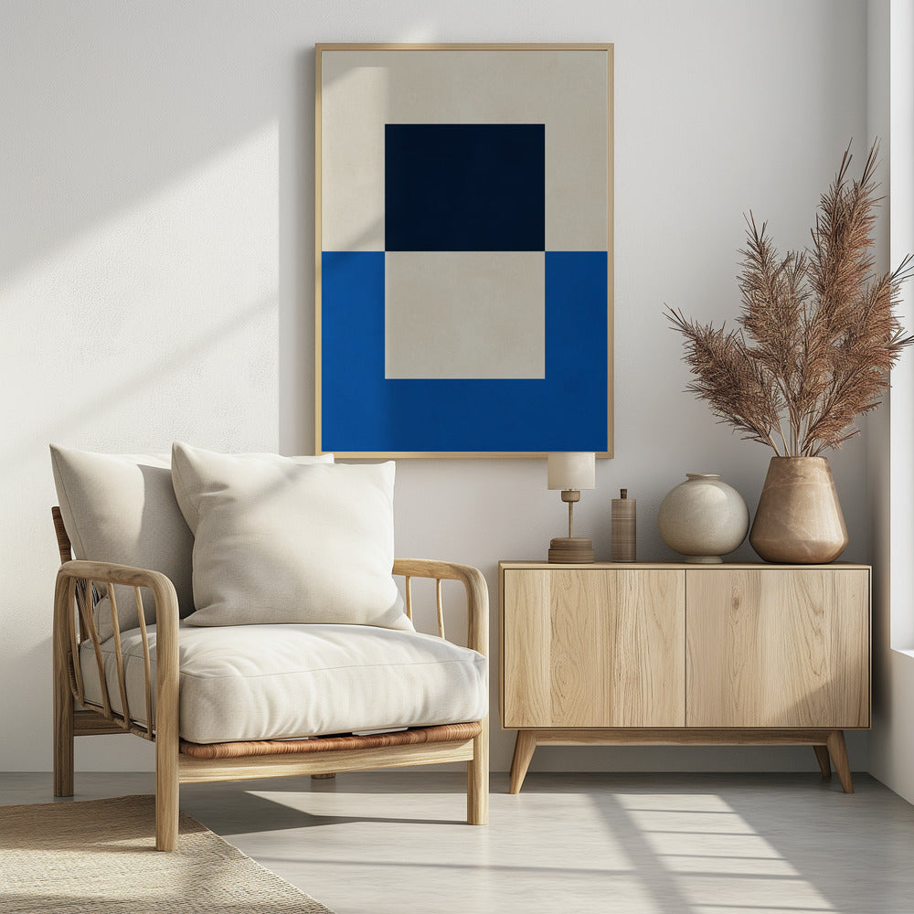 Überlappende Geometrie 6 | Poster