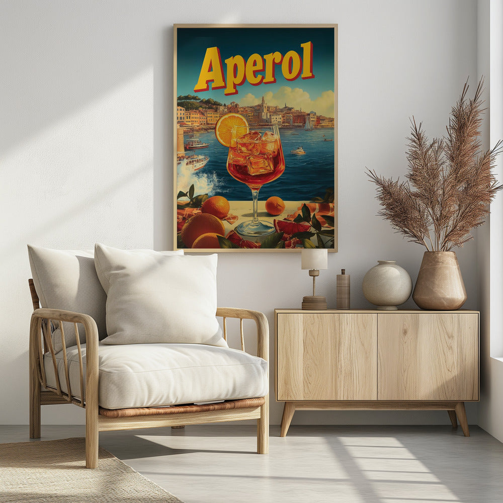 Aperol Vintage Werbung | Poster