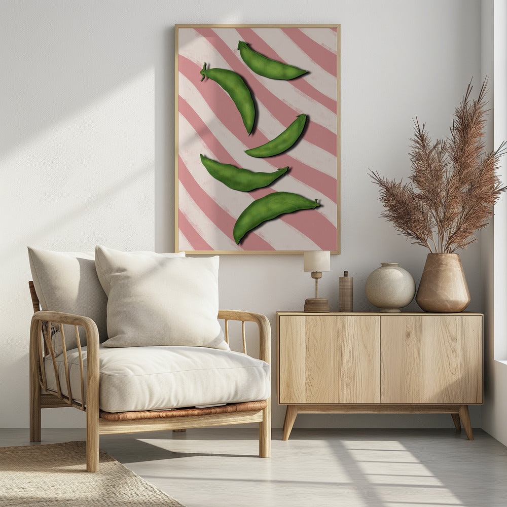 Sugar snap peas | Poster
