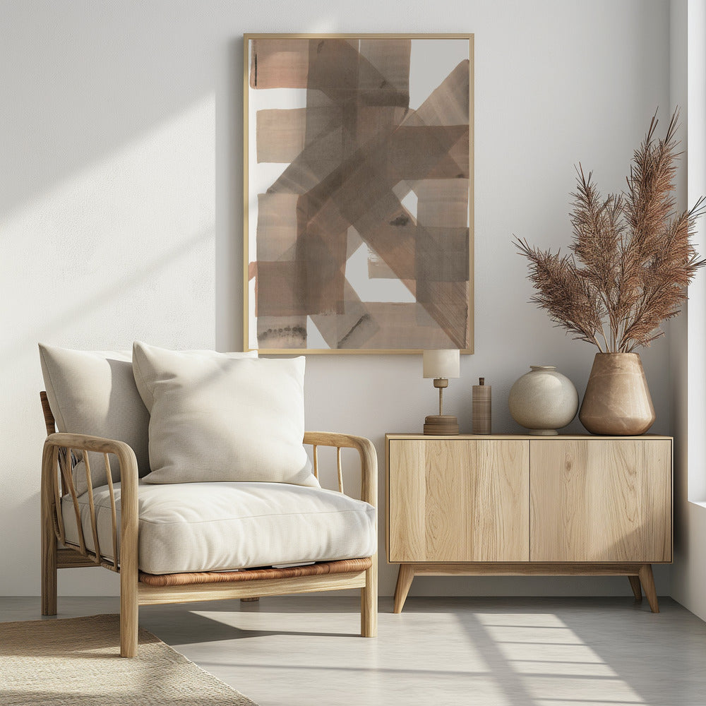 Abstract Cinnamon 2 | Poster