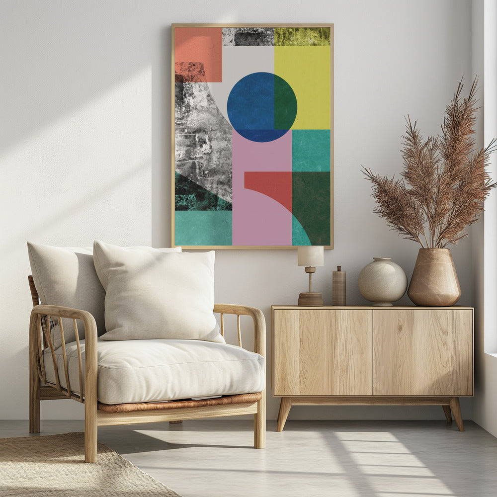 Geometrische Texturen 3 | Poster