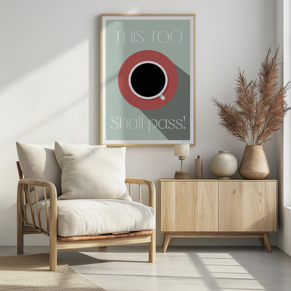 Auch das wird vorübergehen | Poster
