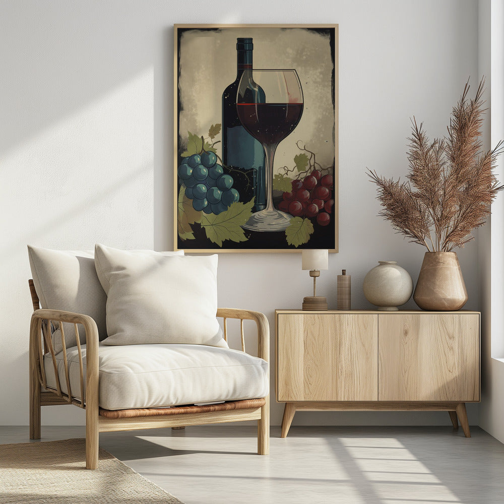 Rotwein Nr. 4 | Poster