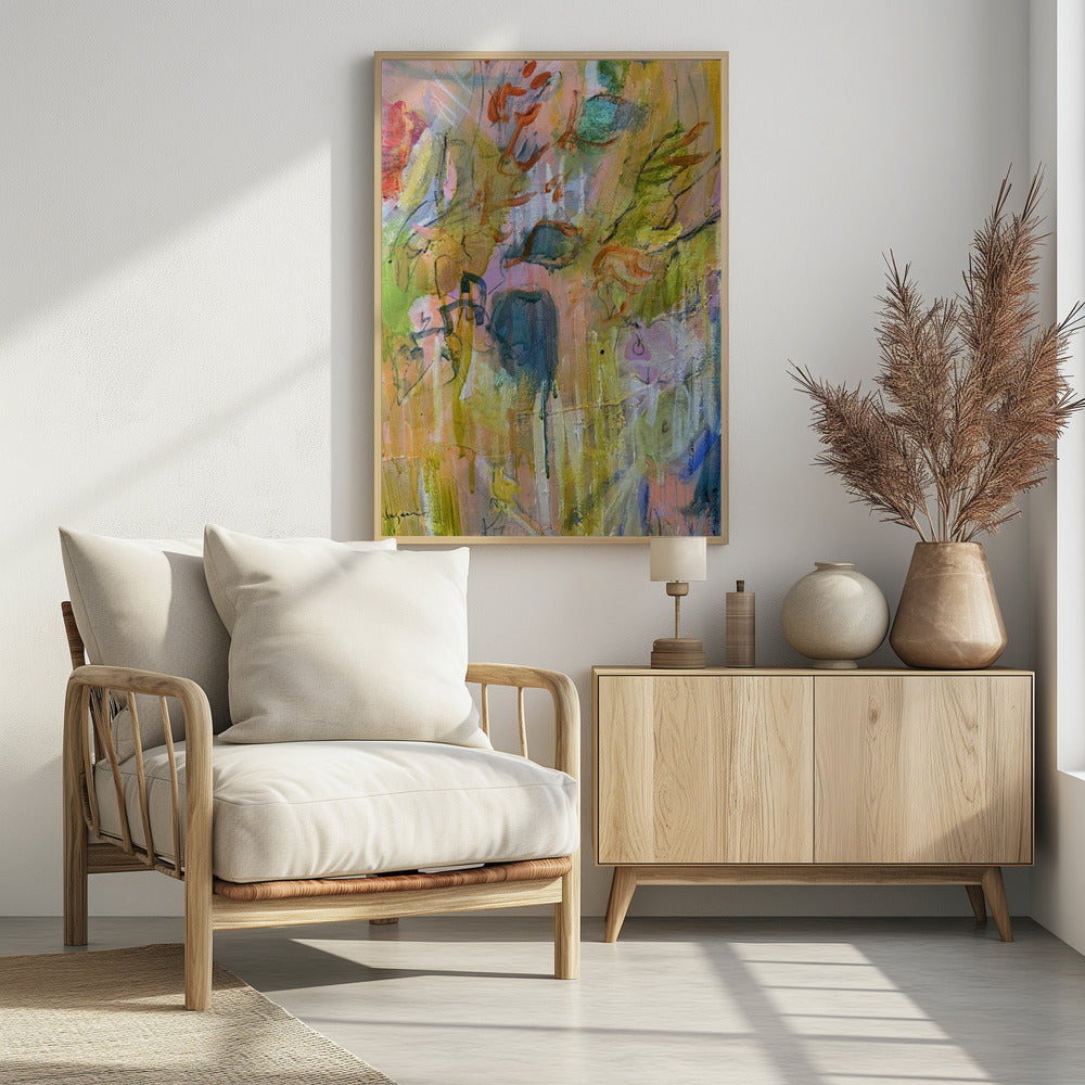 Magischer Garten der Farben | Poster