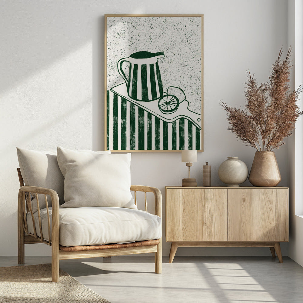 GRÜN SERVIERT | Poster