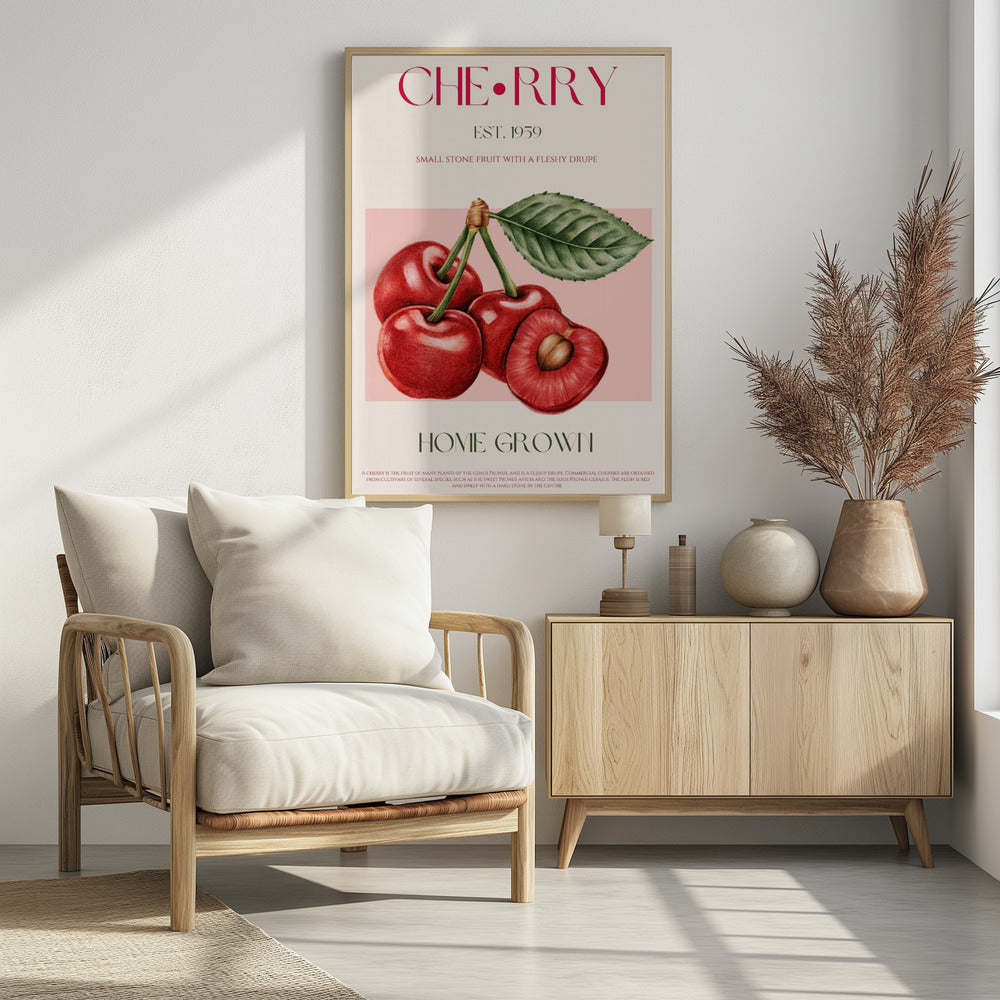 Süße rote Kirschen | Poster