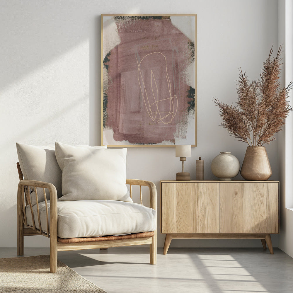 Abstrakte Pinselstriche 183 Kopie | Poster