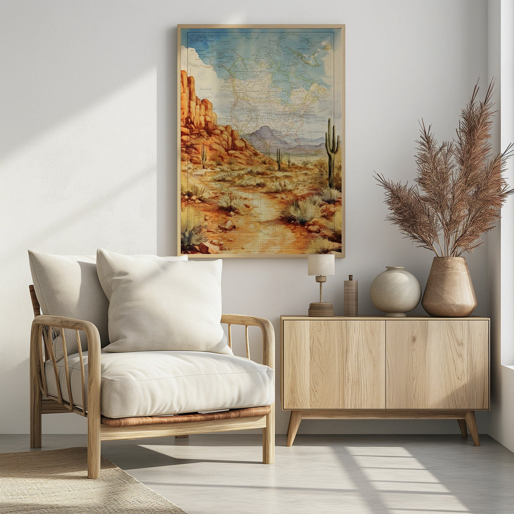 Arizona-Wüste | Poster