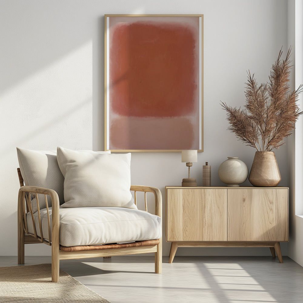 Rostfarbene Harmonie | Poster