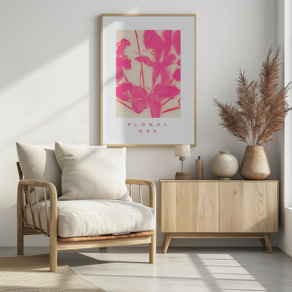 Blumenrot | Poster
