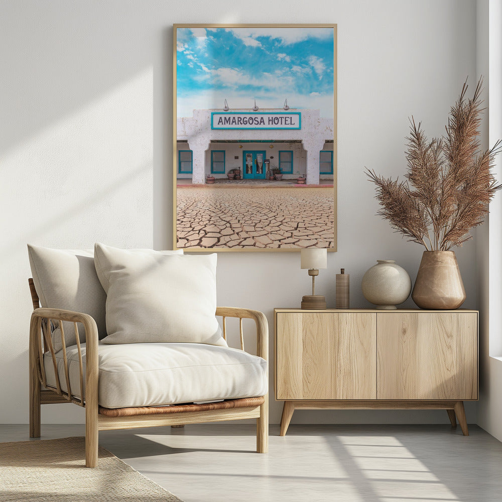 Historisches Amargosa Hotel und Opernhaus in Death Valley Junction, Kalifornien | Poster