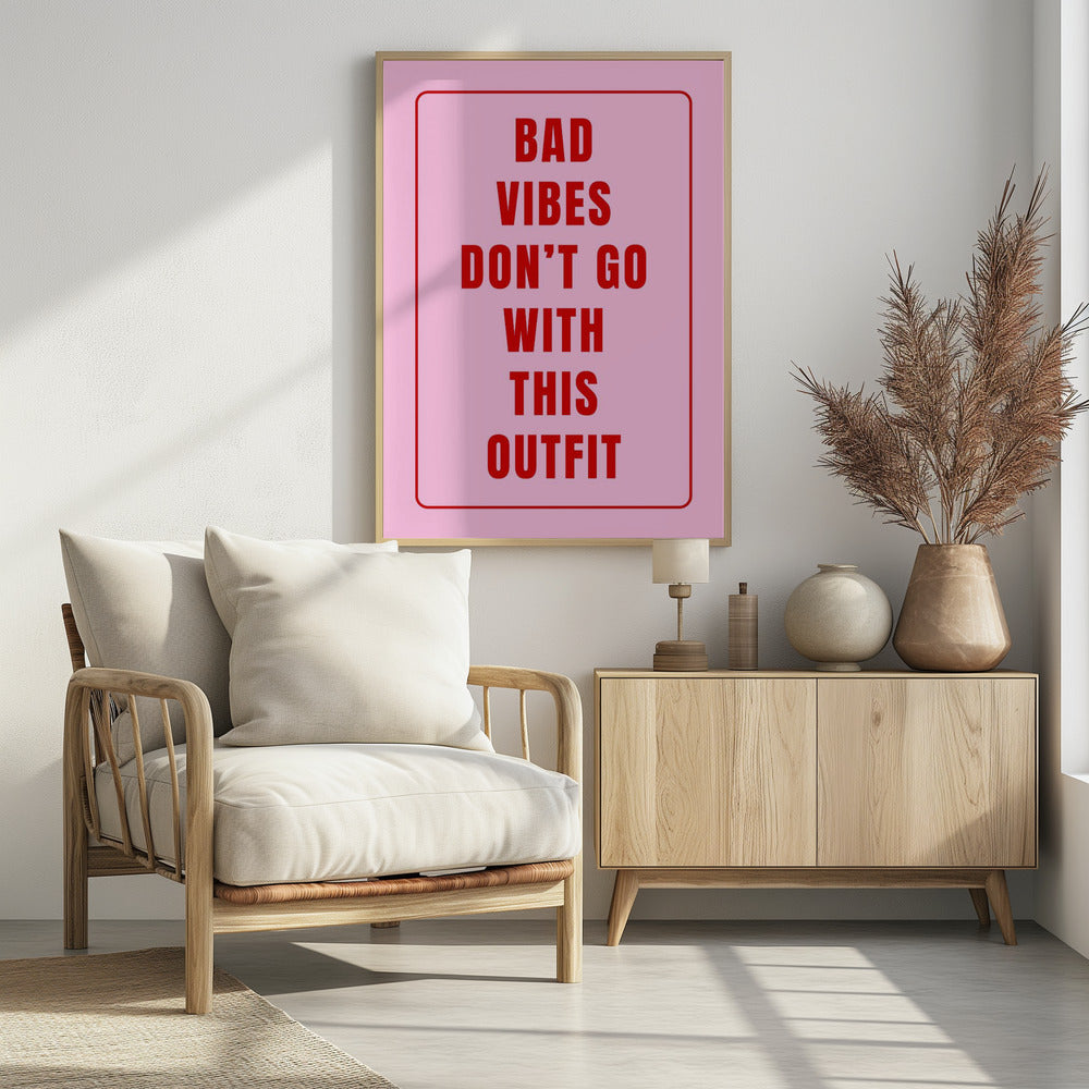 Positive Vibe Garderobe | Poster