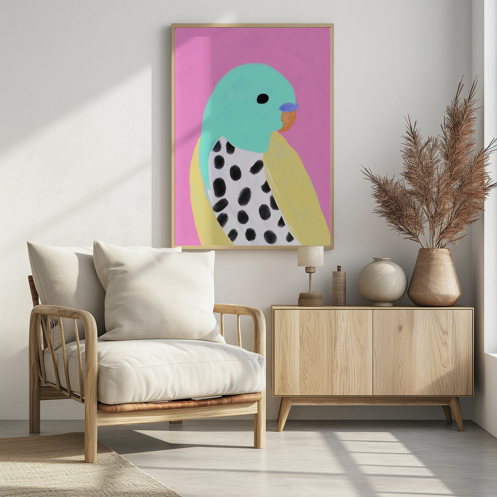 Gepunkteter Sittich | Poster