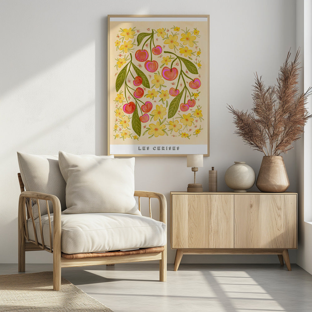 Skurriles Kirsch-Design | Poster