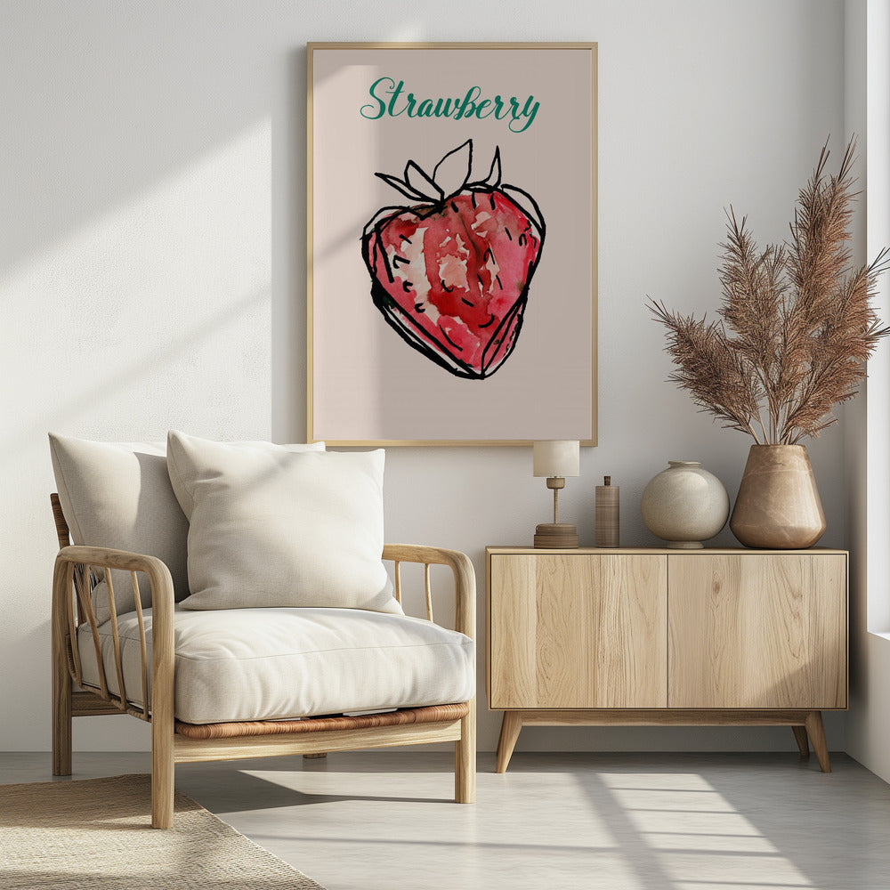 Strawberry Charm | Poster