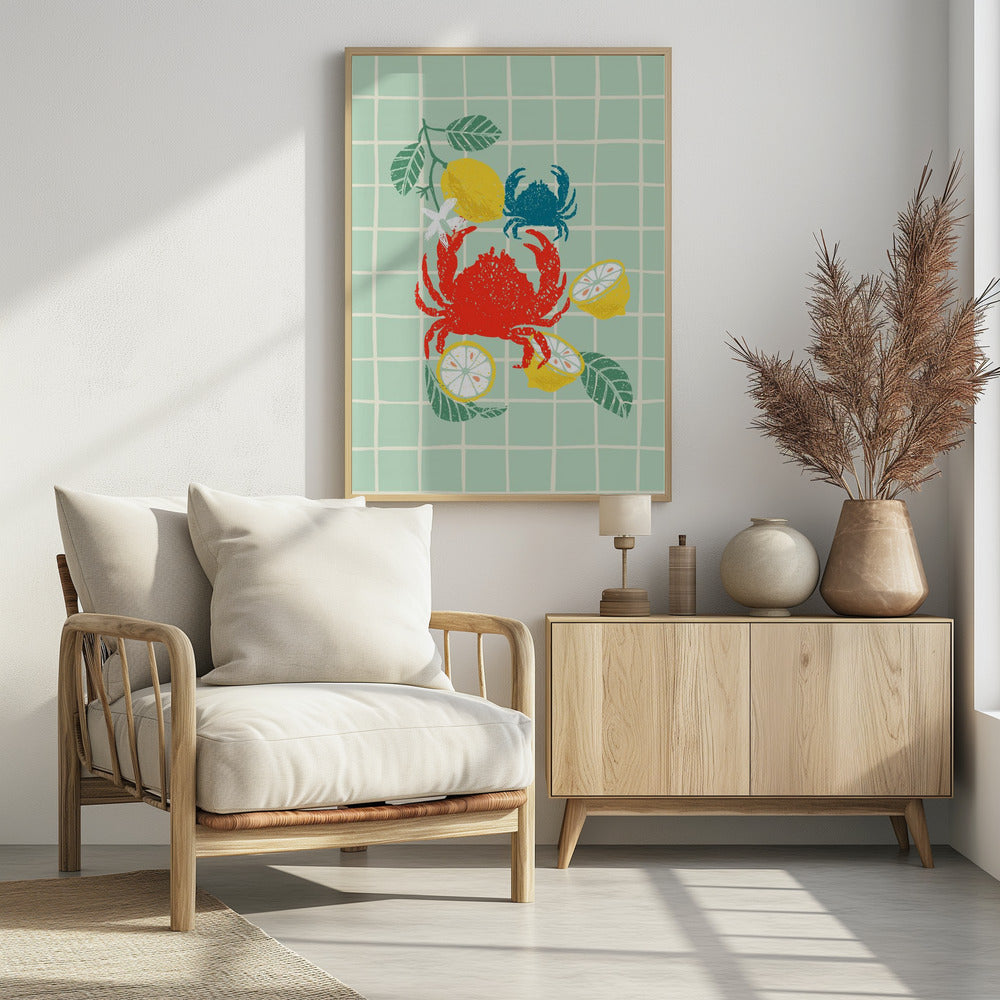 Crab and Citrus Dance | Poster