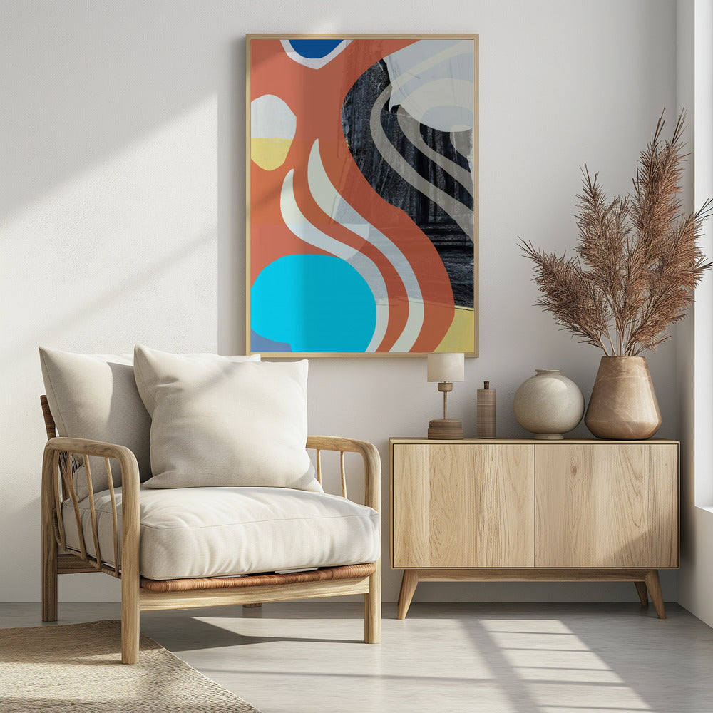 Fragmentierter Fluss | Poster