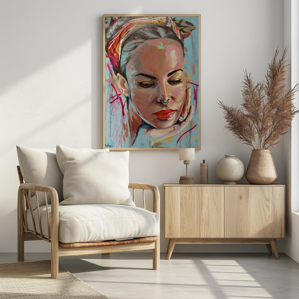 Stilvolle Frau | Poster