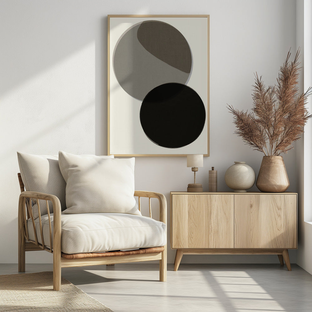 Überlappende Kugeln | Poster