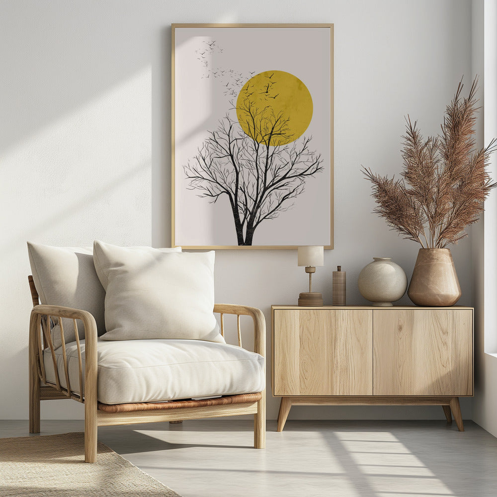 Über den Bäumen | Poster