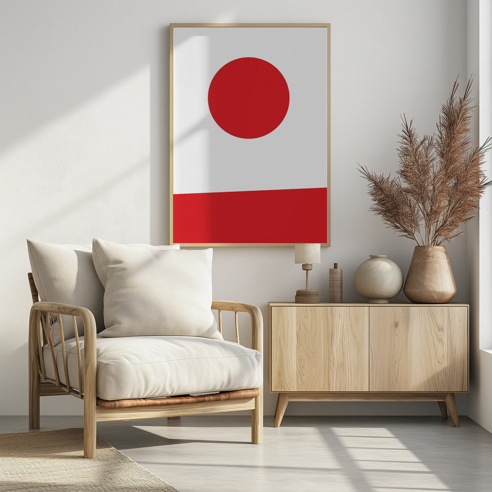 Japanische Landschaft | Poster