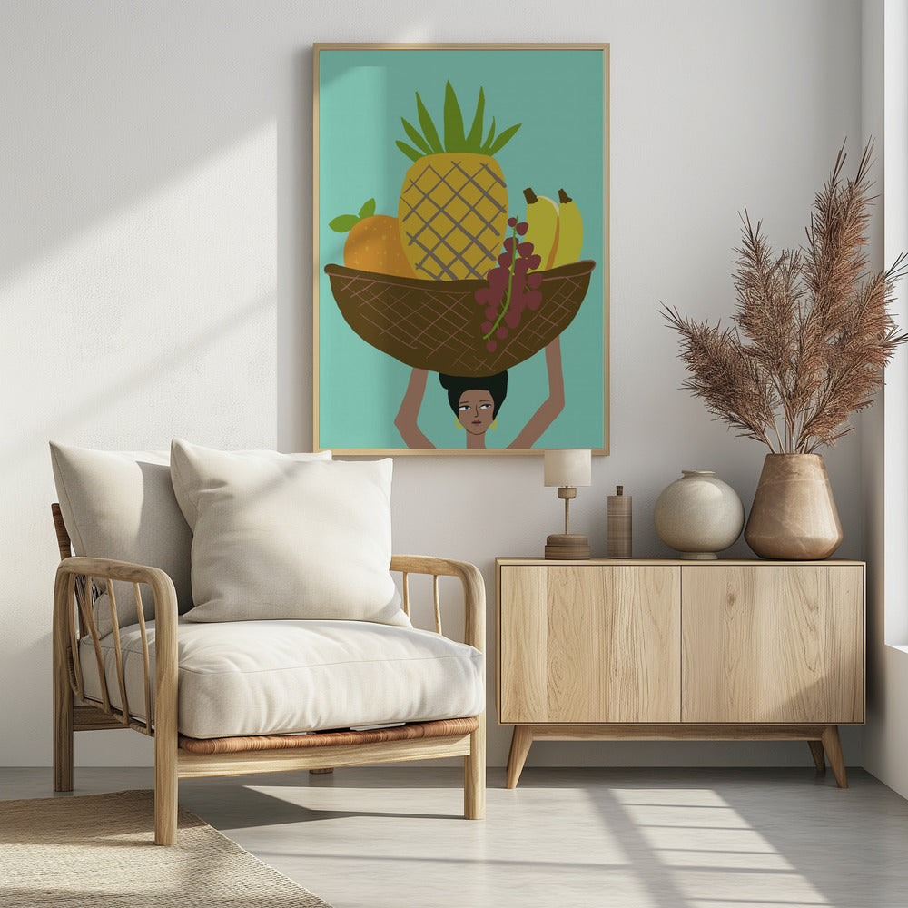 Tropische Früchte | Poster