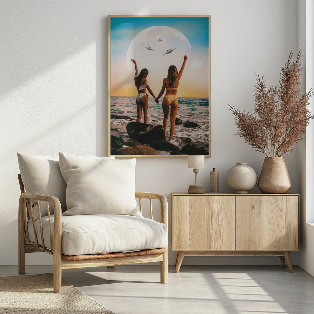 Hier sind wir, UFO | Poster