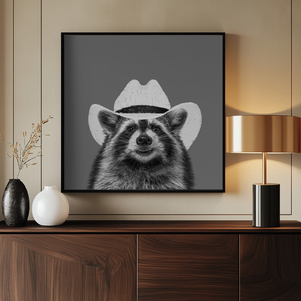 Wyatt, der Cowboy-Waschbär | Poster