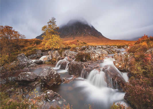 Herbst im Glencoe | Leinwand