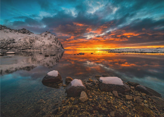 Himmel in Flammen | Hintergrundbild