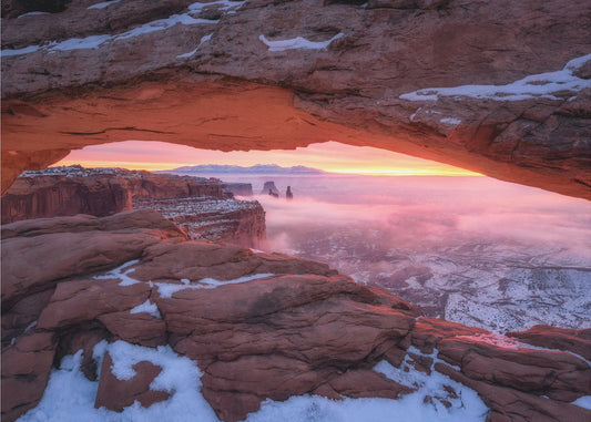 Der Moment kurz vor Sonnenaufgang | Hintergrundbild