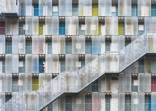 Bunte Wohnung | Leinwand