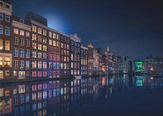 Amsterdam Fensterfarben | Tapete
