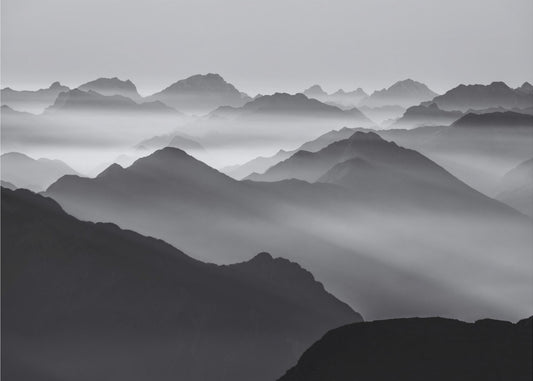 Bergschichten | Tapete