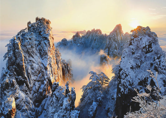 Sunrise at Mt. Huang Shan | Poster