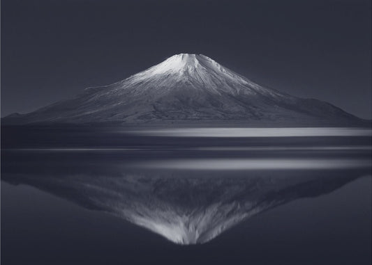 Spiegelung des Fuji | Tapete