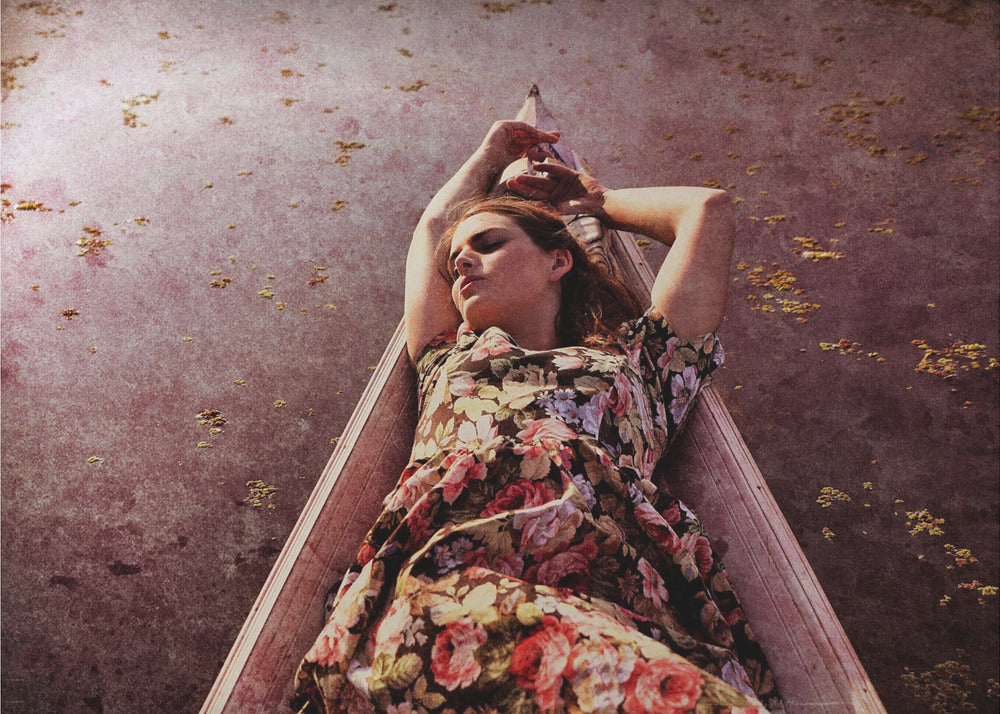 Abend am See | Leinwand