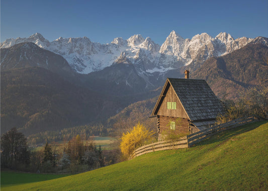 Idyllische Landschaft | Leinwand