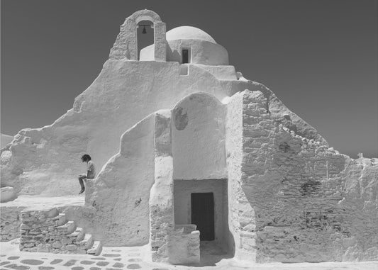Paraportiani,Mykonos, Griechenland | Tapete