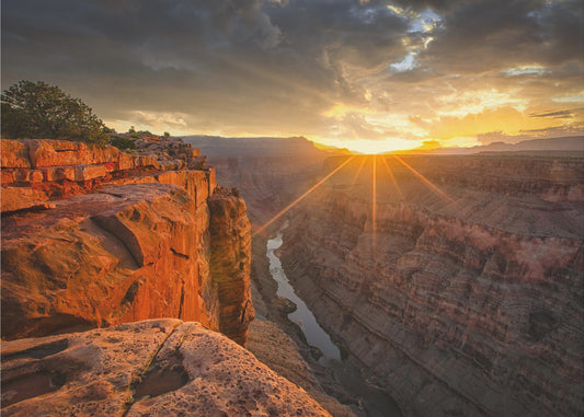 Sonnenaufgang über dem Grand Canyon | Hintergrundbild
