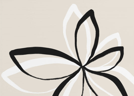 Abstrakte Blumen | Tapete