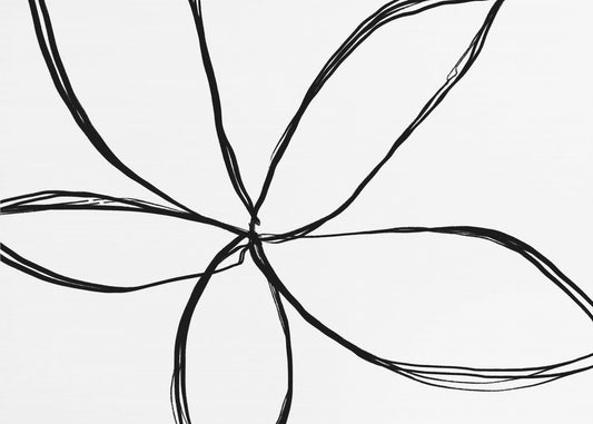 Einfache Blume | Leinwand